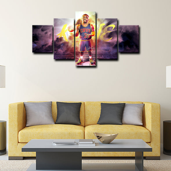 5 piece canvas art art prints Kyrie Irving  wall picture1206 (3)