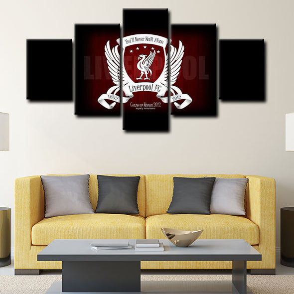 5 piece canvas art art prints Liverpool Football Club  wall picture1200 (2)