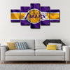 5 piece canvas art art prints Los Angeles Lakers Bryant  wall picture1218 (3)