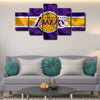 5 piece canvas art art prints Los Angeles Lakers Bryant  wall picture1218 (4)