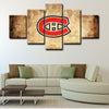 5 piece canvas art art prints Montreal Canadiens  wall picture1200 (4)
