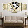 5 piece canvas art art prints Pittsburgh Penguins  wall picture1213 (4)