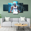 5 piece canvas art art prints Russell Westbrook  wall picture1221 (2)