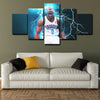 5 piece canvas art art prints Russell Westbrook  wall picture1221 (4)