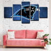 5 piece canvas art art prints arolina Panthers  wall picture1214 (3)
