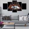 5 piece canvas art custom framed prints  Denver Broncos decor picture1218 (4)