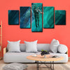 5 piece canvas art custom framed prints  Giannis Antetokounmpo decor picture1220 (3)
