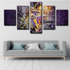 5 piece canvas art custom framed prints  Kobe Bryant decor picture1208 (2)