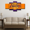 5 piece canvas art custom framed prints  Los Angeles Lakers Bryant decor picture1226 (3)