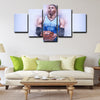 5 piece canvas art custom framed prints  Russell Westbrook decor picture1219 (2)
