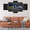 5 piece canvas art custom framed prints  Seattle Seahawks decor picture1208 (2)