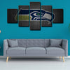 5 piece canvas art custom framed prints  Seattle Seahawks decor picture1208 (3)