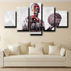 5 piece canvas art custom prints Trail Blazers Lillard live room decor-1218 (4)