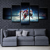 5 piece canvas art framed prints Avs three players live room decor-1229 (3)