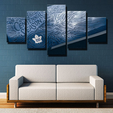5 piece canvas art framed prints Buds Branch pattern decor picture-1242 (2)