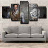 5 piece canvas art framed prints COD Black Ops II wall picture-1204 (2)