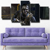 5 piece canvas art framed prints COD Ghosts David wall picture-1201 (2)