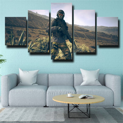5 piece canvas art framed prints COD Modern Warfare 2 wall picture-1303 (1)