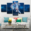 5 piece canvas art framed prints Clippers Paul live room decor-1224 (2)