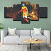 5 piece  canvas art framed prints  Cristiano Ronaldo live room decor1207 (3)