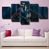 5 piece canvas art framed prints DOTA 2 Abaddon wall picture-1204 (2)