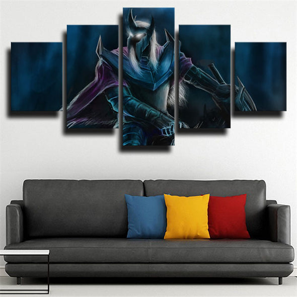 5 piece canvas art framed prints DOTA 2 Abaddon wall picture-1204 (3)