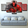 5 piece canvas art framed prints DOTA 2 Axe home decor-1221 (2)