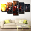 5 piece canvas art framed prints DOTA 2 Doom decor picture-1300 (2)