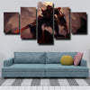 5 piece canvas art framed prints DOTA 2 Dragon Knight live room decor-1303 (2)