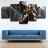 5 piece canvas art framed prints DOTA 2 Legion Commander decor picture-1338 (2)