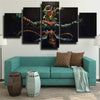 5 piece canvas art framed prints DOTA 2 Medusa live room decor-1371 (3)