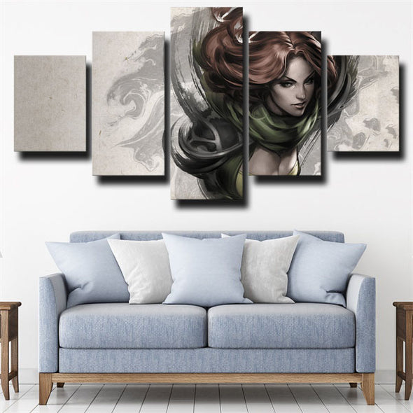 5 piece canvas art framed prints DOTA 2 Windranger wall picture-1481 (3)