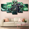 5 piece canvas art framed prints DOTA 2 hero Underlord home decor-1467 (3)