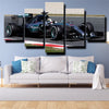 5 piece canvas art framed prints F1 Car Mercedes AMG live room decor-1200 (2)