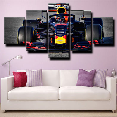 5 piece canvas art framed prints Formula 1 Car  decor picture-1200 (1)