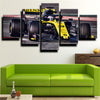 5 piece canvas art framed prints Formula 1 Car wall picture-1200 (1)