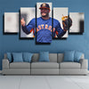 5 piece canvas art framed prints Houston Astros José Altuve home decor-1219 (4)