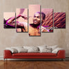5 piece canvas art framed prints JFC Costa live room picture-1239 (2)