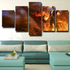 5 piece canvas art framed prints League Legends Brand  wall decor-1200 (1)