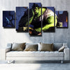 5 piece canvas art framed prints League Legends Dr. Mundo wall picture-1200 (3)