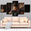 5 piece canvas art framed prints League Legends Draven wall picture-1200 (3)