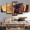 5 piece canvas art framed prints League Of Legends Fiora decor picture-1200 (3)