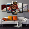 5 piece canvas art framed prints League Of Legends Fiora wall decor-1200 (2)