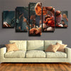 5 piece canvas art framed prints League Of Legends Gragas wall picture-1200(1)