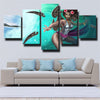 5 piece canvas art framed prints League Of Legends Irelia wall picture-1200 (3)