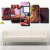 5 piece canvas art framed prints League Of Legends Janna home decor-1200 (1)