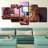 5 piece canvas art framed prints League Of Legends Janna home decor-1200 (2)