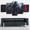 5 piece canvas art framed prints League Of Legends Jhin wall picture-1200 (1)