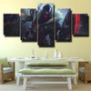 5 piece canvas art framed prints League Of Legends Jhin wall picture-1200 (2)
