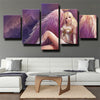 5 piece canvas art framed prints League Of Legends Kayle wall picture-1200 (1)
